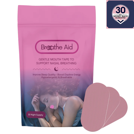 Breathe Aid Mouth Tape (Pink)