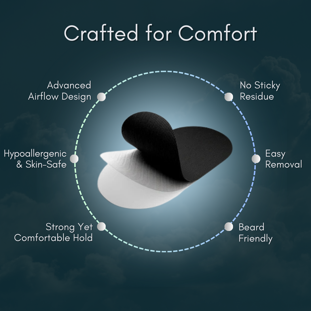Breathe Aid Mouth Tape (Black)