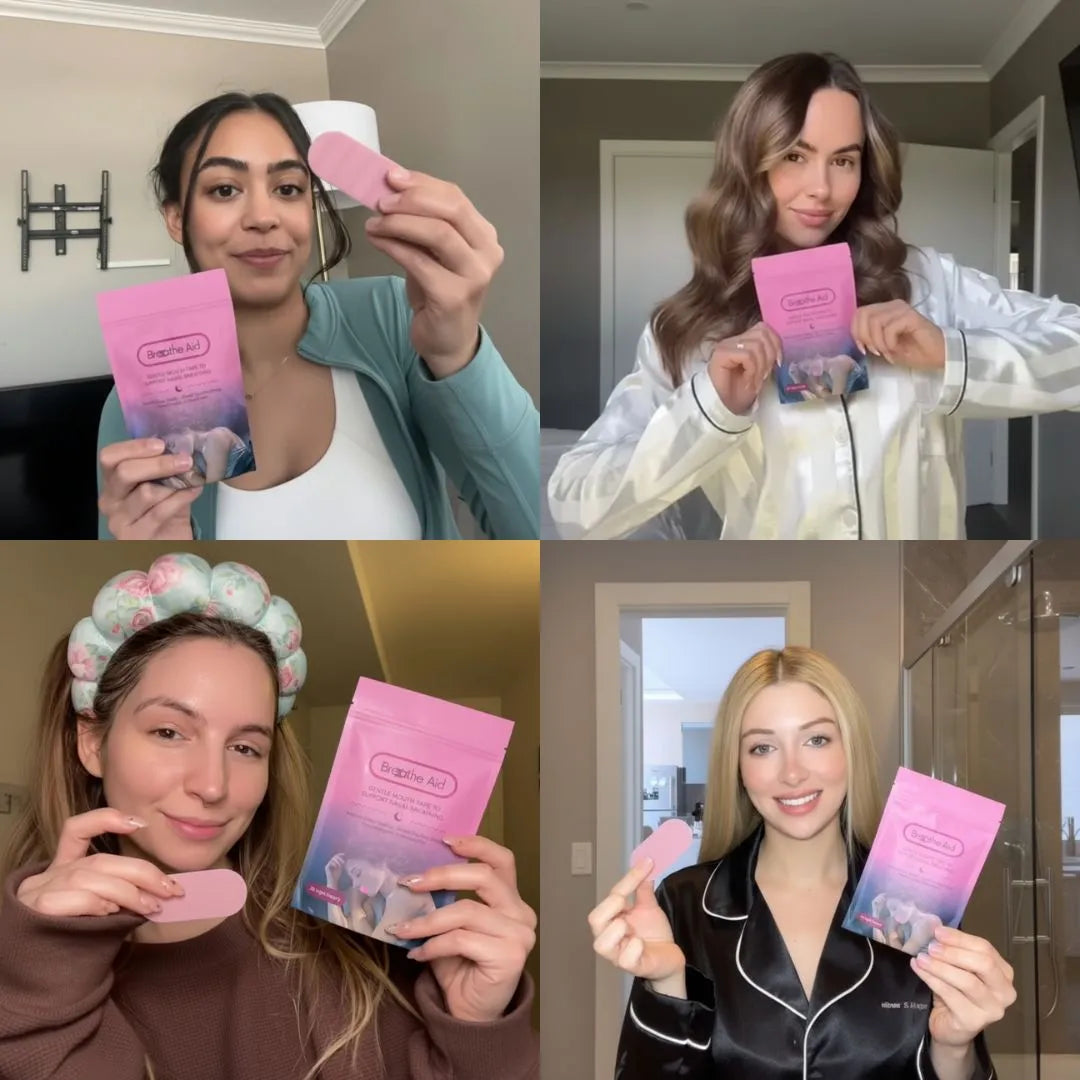 Breathe Aid Mouth Tape (Pink)