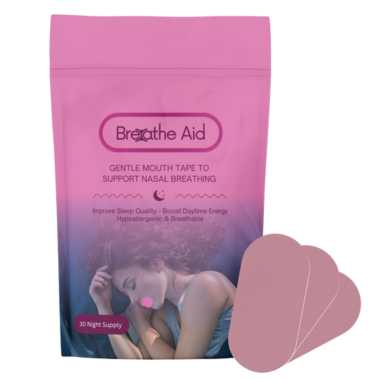 Breathe Aid Mouth Tape (Pink)